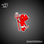 Hotstuff Little Devil Sticker Hotstuff Little Devil Sticker